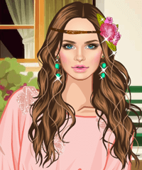 Sweet Rural Style Dress Up Game
