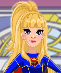 Intergalactic Gala Supergirl Dc Super Hero Girls Dress Up Game