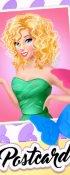 play Disney Princesses Postcard Maker