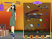 play Airforce Britney Dressup Game
