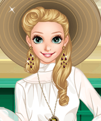 Anna Graceful Grace Dress Up Game