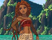 Polynesian Princess Dress Up