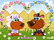 play Dogs Wedding Dressup Game