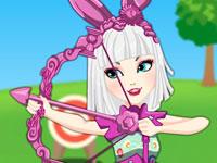 play Archery Club Bunny Blanc