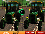 Cool Tractors 7 Differences Game