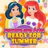 play Ariel And Jasmine Ready For Summer