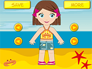 play Let'S Go To The Beach Dressup! Game