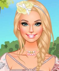 Summer Rose Dress Up Game