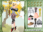play Jungle Peace Warrior Dressup Game