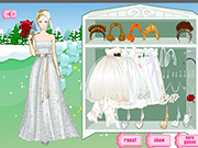 play Bride At The Garden Dressup Game