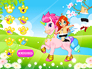 play Bloom Doll Little Pony Dressup Game