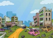 play Car Escape From Dilapidated Area