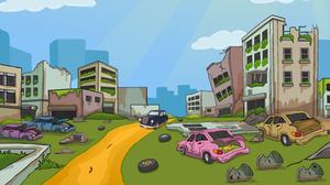 play Car Escape From Dilapidated Area
