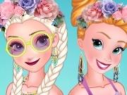 play Elsa And Anna Pool Party