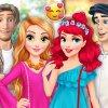 play Rapunzel And Ariel Double Date