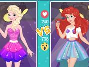 Ariel Vs Elsa Party Girls