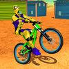 Spider Superhero Bicycle Riding: Offroad Racing