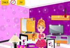 play Barbie Room Cleaner