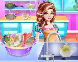 play Princess House Hold Chores