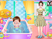 play Crazy Baby Nanny Care Game