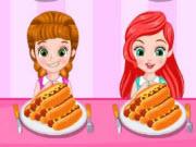 Princess Hotdog Eating Contest