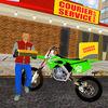 Courier Delivery Bike Rider 3D