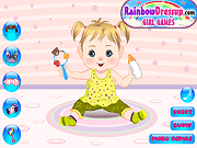 play Girly Toddley Dress Up Game