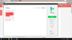 play Self-Introduction (Twine Test)