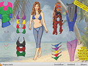 play Caribbean Fashion Swimsuit Dress Up Game