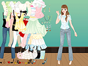 play Girly Sweet Style Dressup Game
