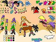 play Horse Girl Dressup Game