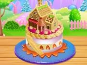 play Doll House Cake Cooking