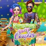 play Hawaiian Party Couples Prep