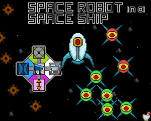 play Space Robot On A Space Ship Web