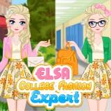 play Elsa College Fashion Expert
