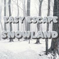 Easy Escape-Snowland Hiddenogames