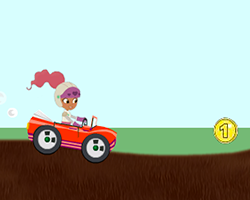 play Princess Nella Car Race