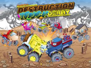 play Nickelodeon: Destruction Truck Derby Action