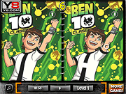 play Ben10 Alien Force - Spot The Difference Game