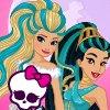 Disney Girls Go To Monster High