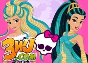 Disney Girls Go To Monster High