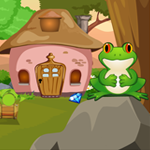 play Frog Rescue From The Rock