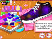 play Diy Galaxy Shoes Game