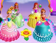 play Princesses Cake Cooking