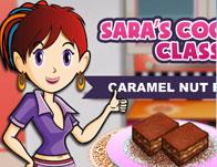 play Sara'S Cooking Class Caramel Brownie