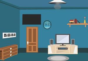 play Blue House Escape