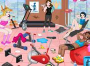 play Princesses Gym Cleaning