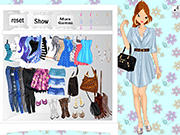 play Flora Fashion Show Game