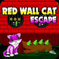 play Red Wall Cat Escape