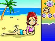 play Beach Girl Anime Dressup Game